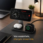 Station de charge 3-en-1 pliable
