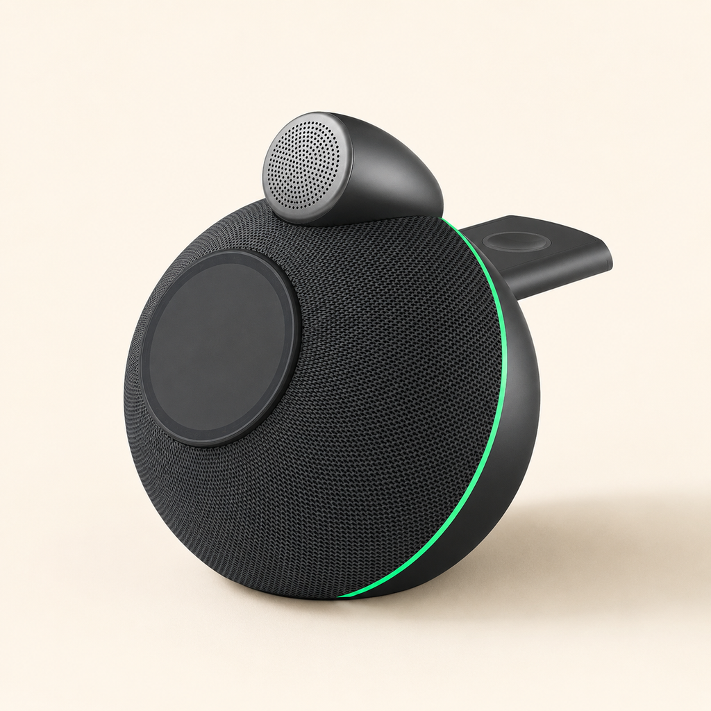 Station de charge 3-en-1 avec enceinte Bluetooth