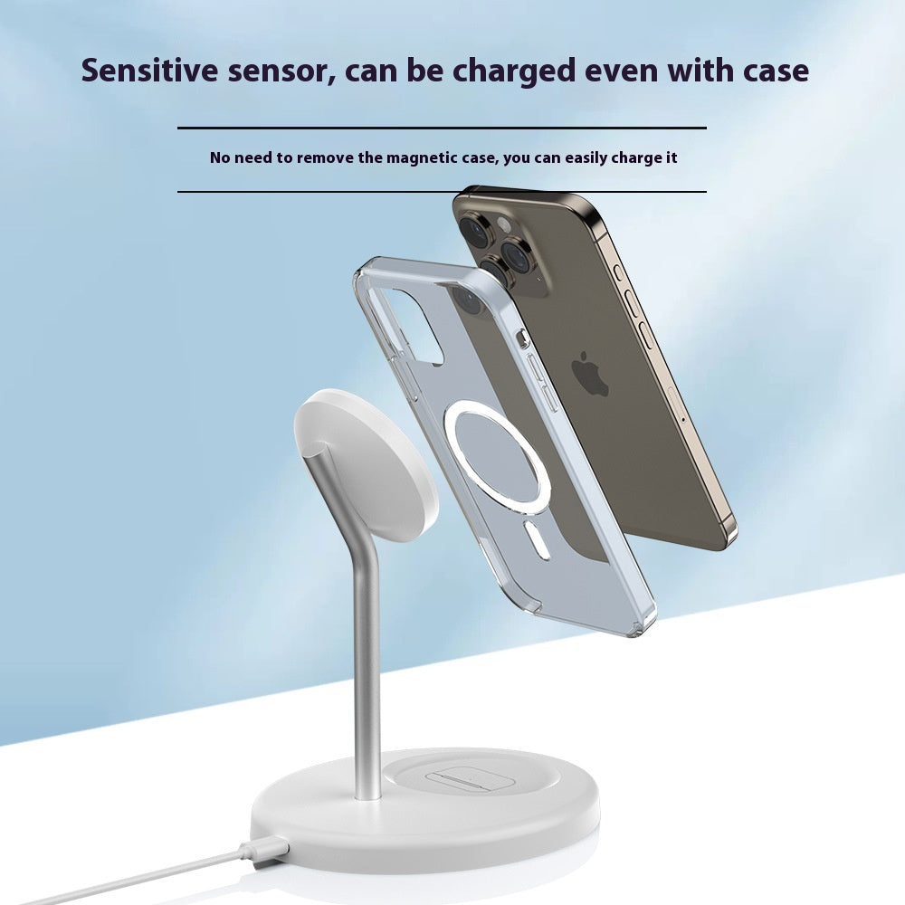 Station de charge rotatif 2 en 1