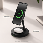 Station de charge 2-en-1