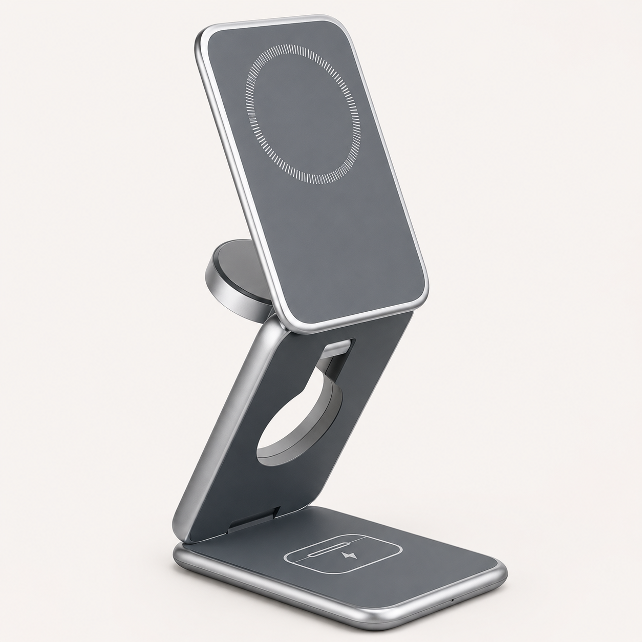 Chargeur pliable compact 3-en-1