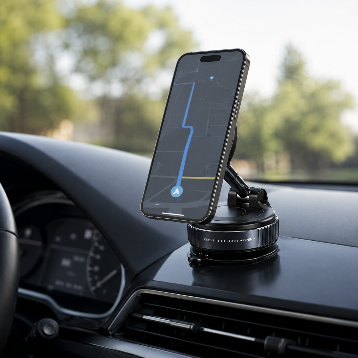 Support magnétique à ventouse Elite Access