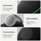 Station de charge 3-en-1 avec enceinte Bluetooth