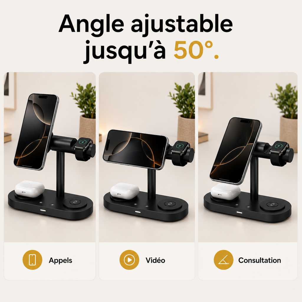 Station de charge 4-en-1 Ultra