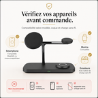Station de charge 3-en-1