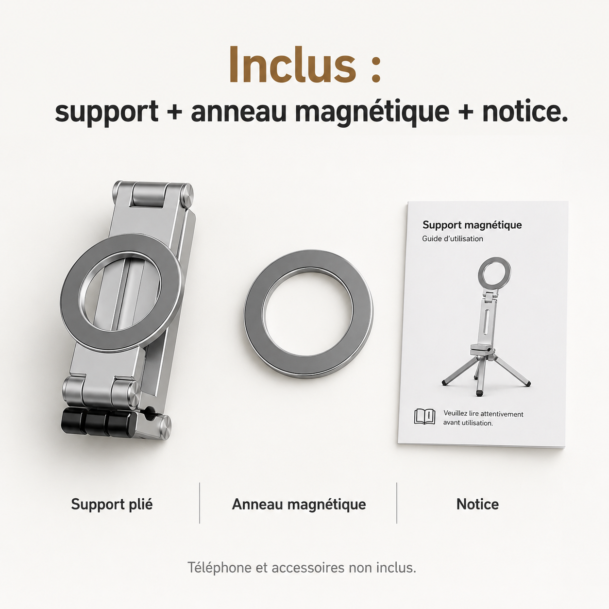 Support magnétique portable Elite Access