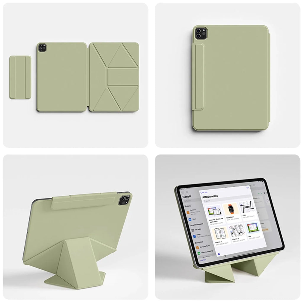 Étui iPad magnétique pliable