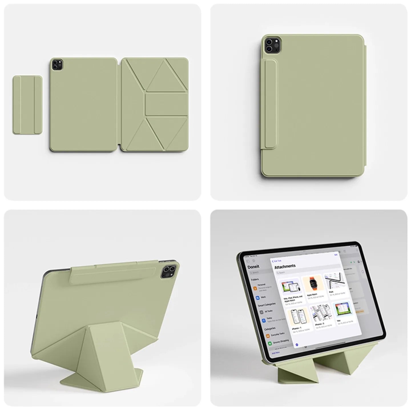 Étui iPad magnétique pliable