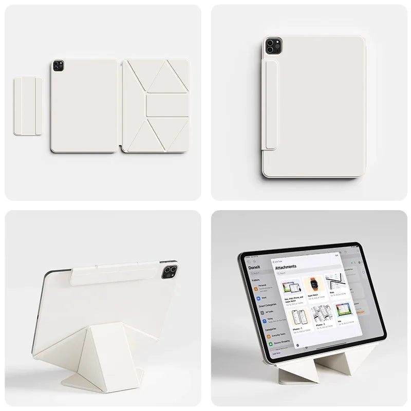 Étui iPad magnétique pliable