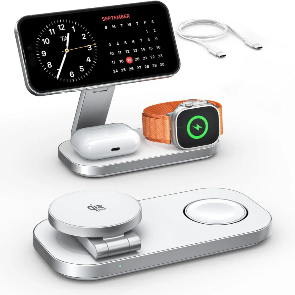 Station de charge 3-en-1 pliable